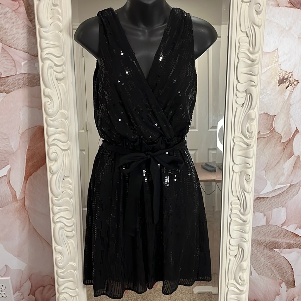 Black sequin dress 🖤
